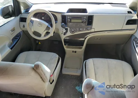 2014 Toyota Sienna from USA, damaged, VIN 5TDZK3DC2ES455248